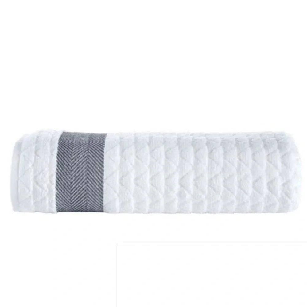 Set of 2 Brooks Brothers Herringbone Bath Towel